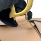 Dior Saddle Leather Hand Bag - Beige