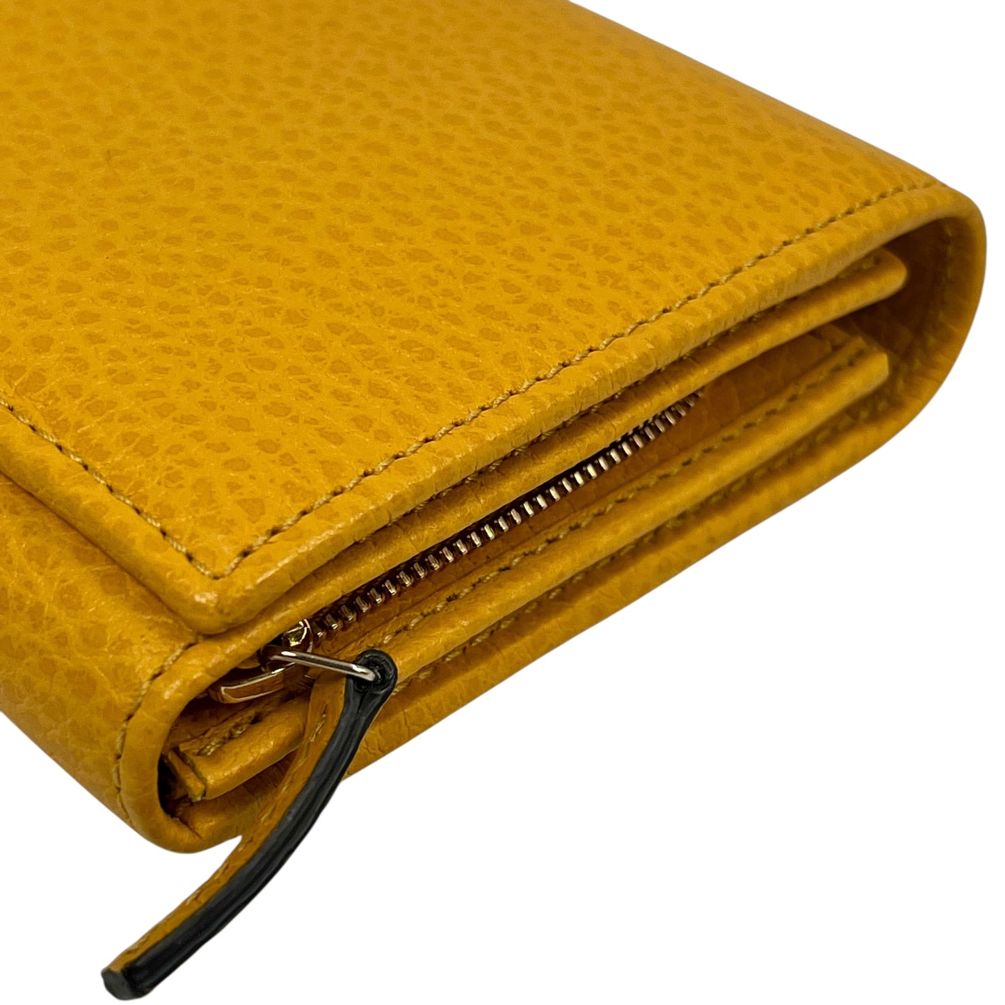 GUCCI Swing Continental Long Wallet - Yellow