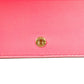 GUCCI GG Matelasse Card Case Compact Wallet - Pink