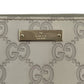GUCCI Round Zipper Long Wallet - Beige