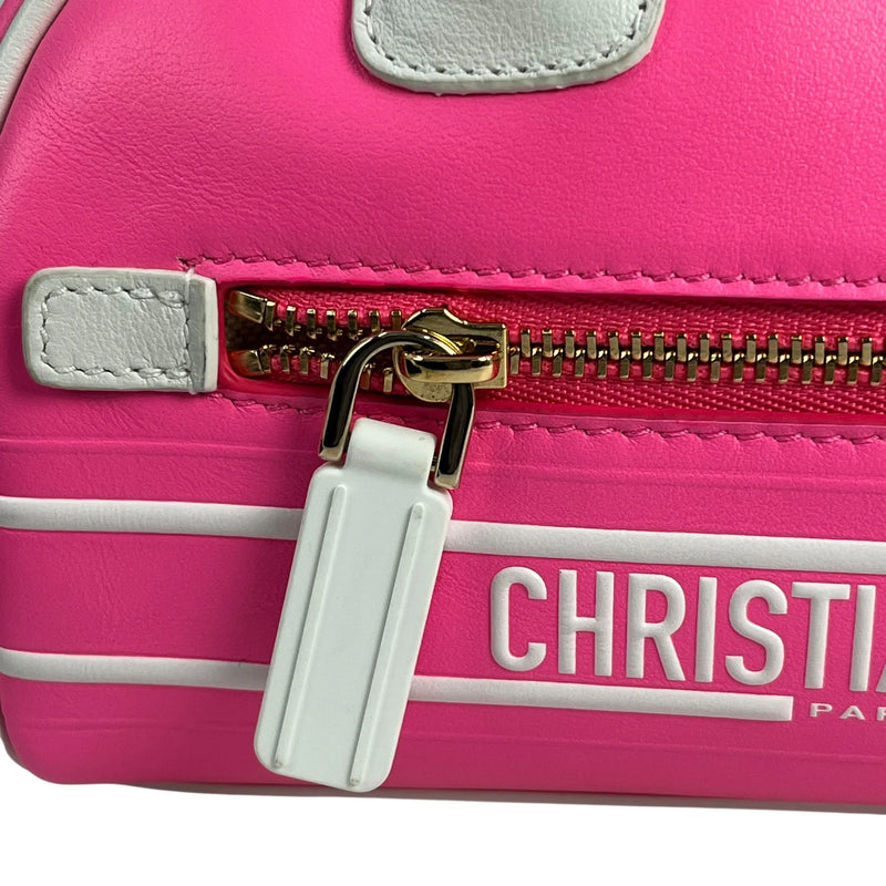 Dior Vibe Small Bowling Bag Handbag/Shoulder Bag - Pink 