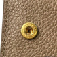 Saint Laurent YSL Zippy Compact Wallet - Beige