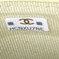 CHANEL Materasse Lambskin Card Case - Lime Yellow