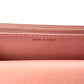 CHANEL Lambskin Chain Wallet - Baby Pink