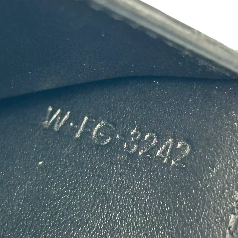 CELINE Compact Wallet With Coin Triomphe In Shiny Calfskin - Black