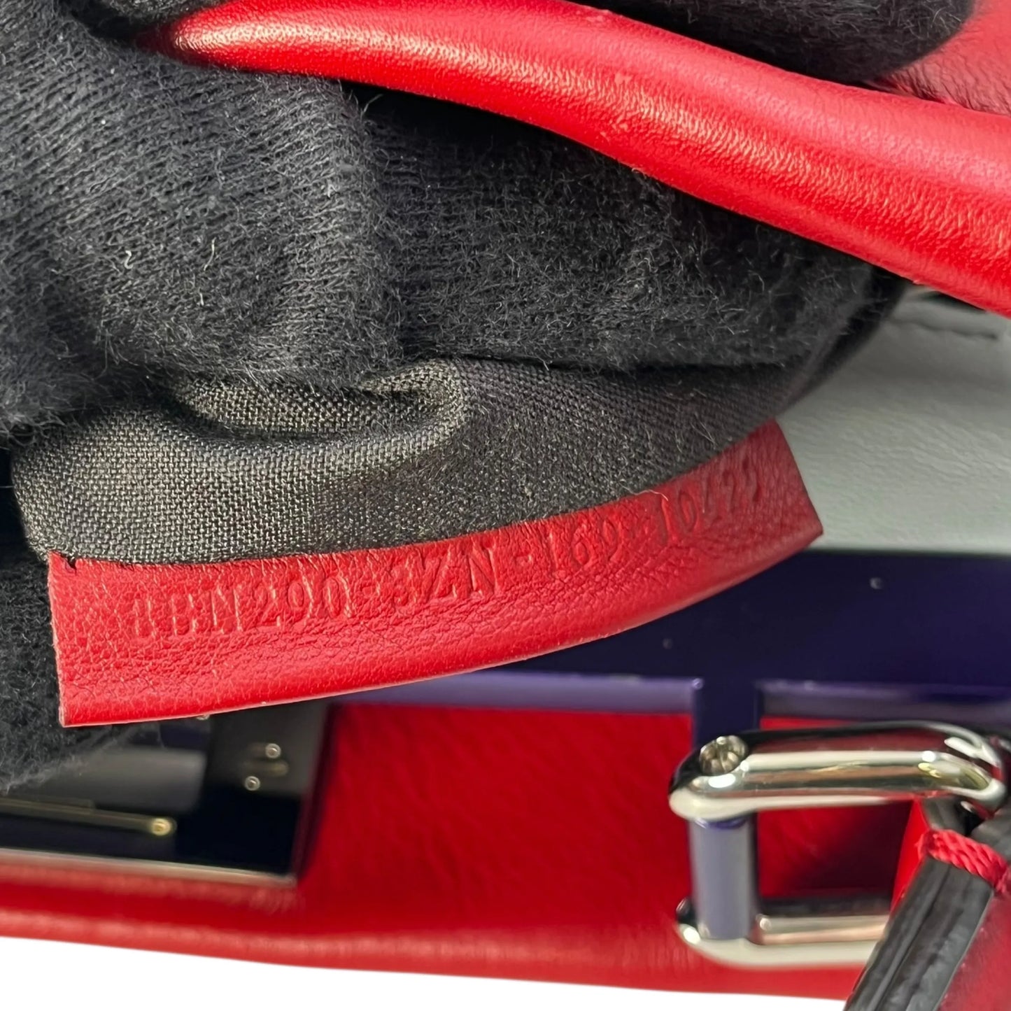 Fendi Peekaboo Iconic Medium Hand Bag Shoulder Bag - Red