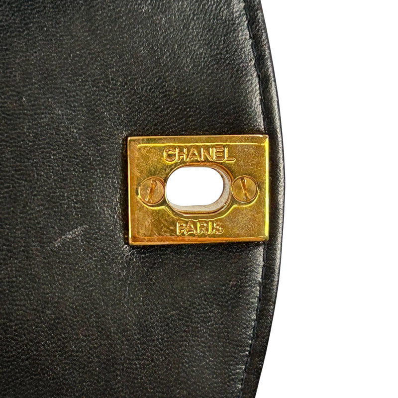 CHANEL Matelasse Tassel Chain Shoulder Bag - Black