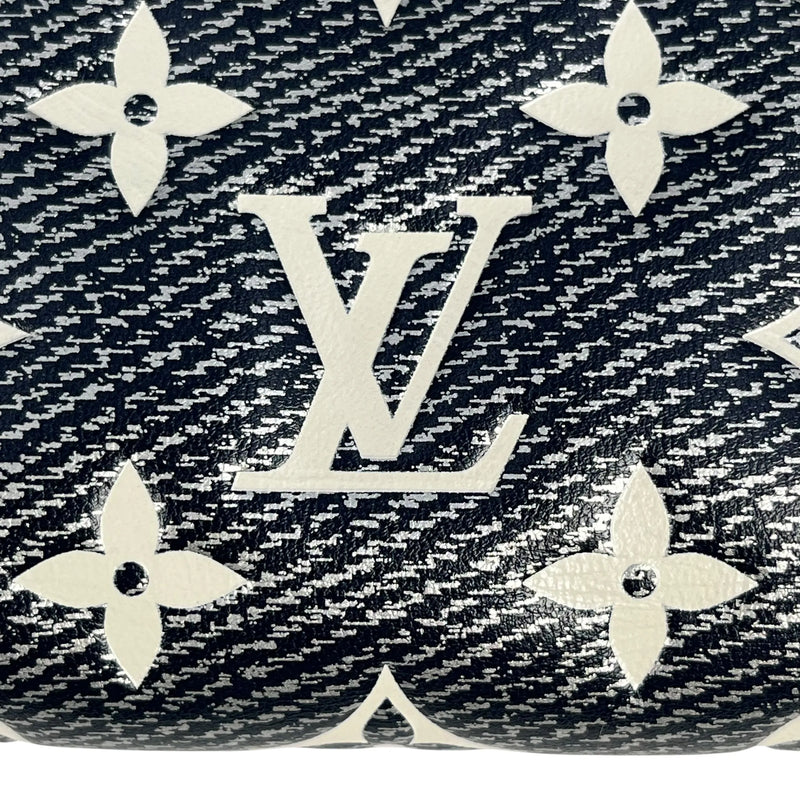 LOUIS VUITTON Portefeuille Lou Monogram Compact Wallet - Navy