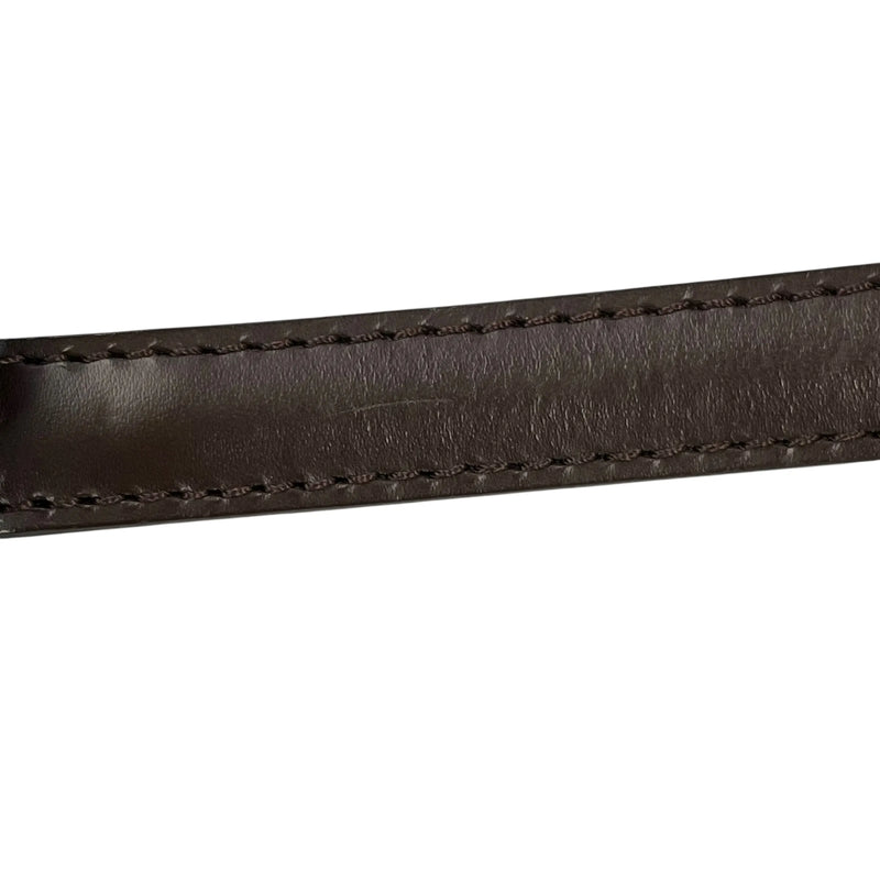 LOUIS VUITTON Leather Shoulder Strap - Darkbrown - 34941