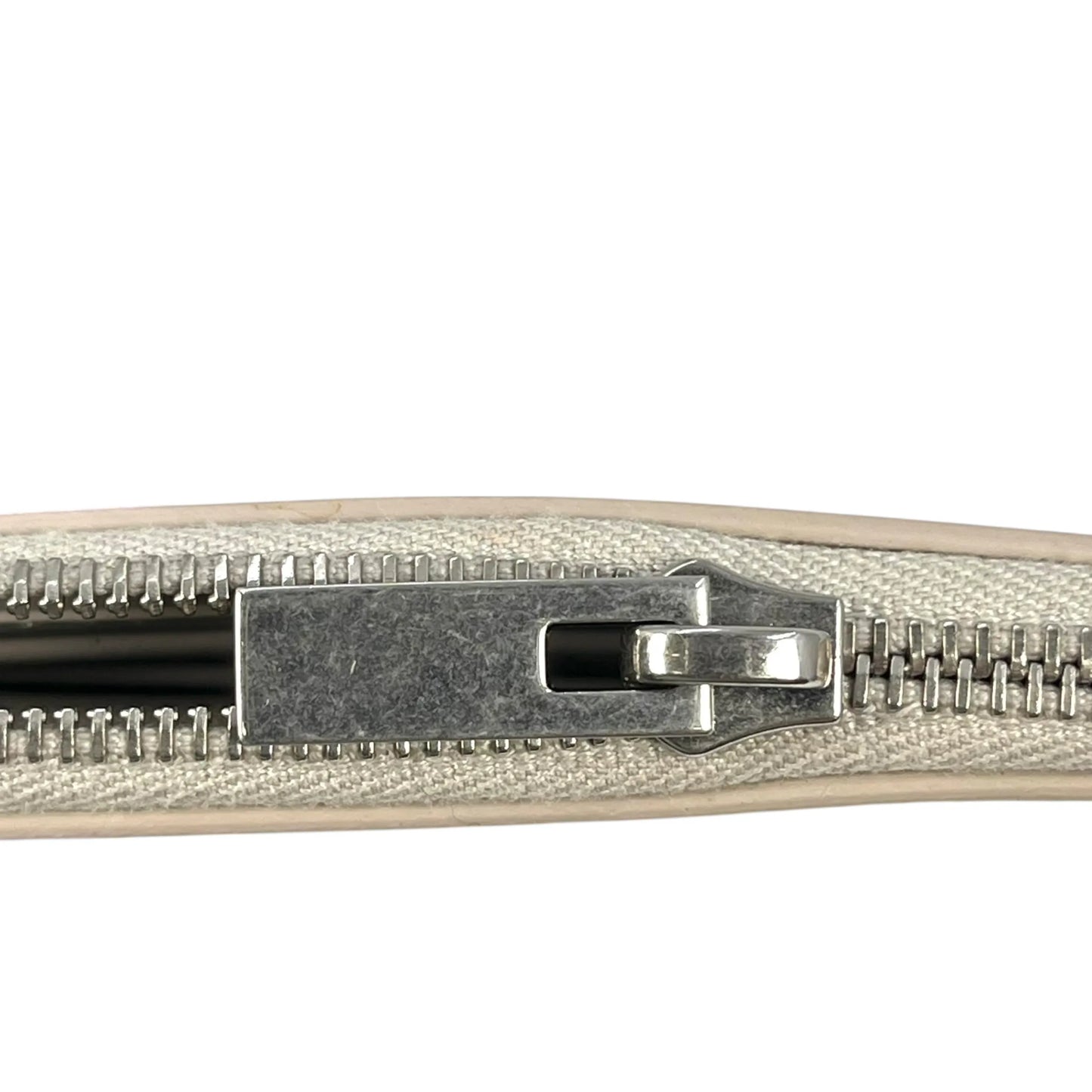 CELINE Two-Tone Key Ring Coin Case - Gray and Blue 