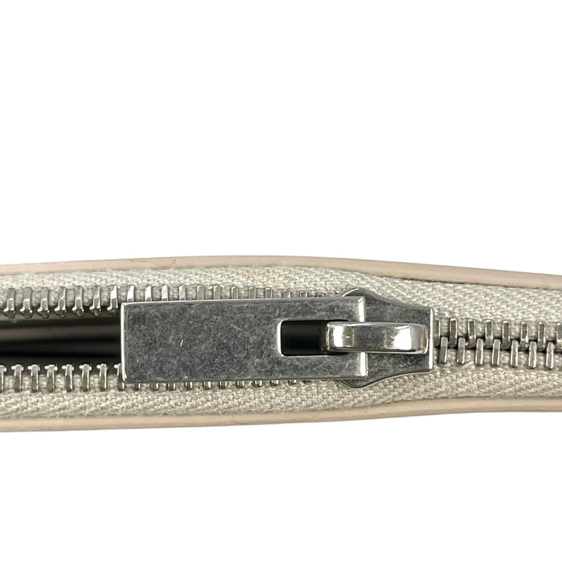 CELINE Two-Tone Key Ring Coin Case - Gray and Blue 