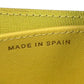 CHANEL Matelasse Classic Flap Lambskin Coin Case - Yellow