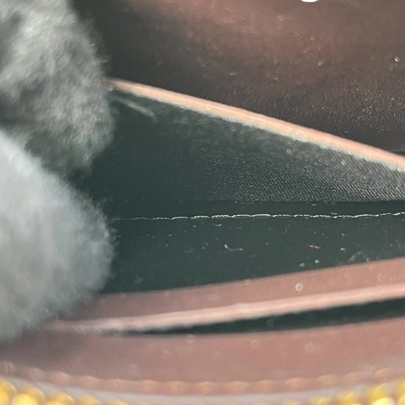 LOUIS VUITTON Monogram Vernis Zippy Wallet Long Wallet - Dark Brown 