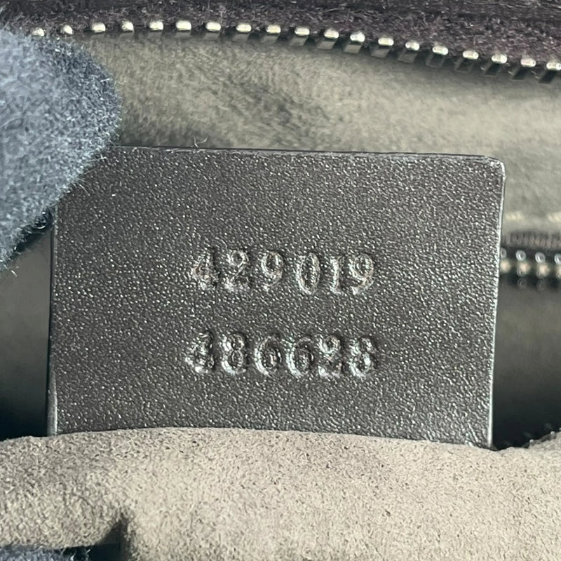 GUCCI GGスプリーム キャンバス ハンドバッグ ショルダーバッグ - ブラウン