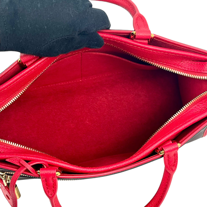 Louis Vuitton Monogram Popincourt PM Hand Bag Shoulder Bag - Red