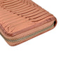 COACH Madison gathered leather zip around wallet