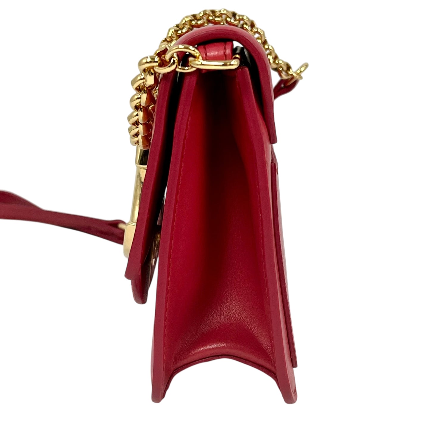 Chloé C Chain Shoulder Bag - Pink×Red