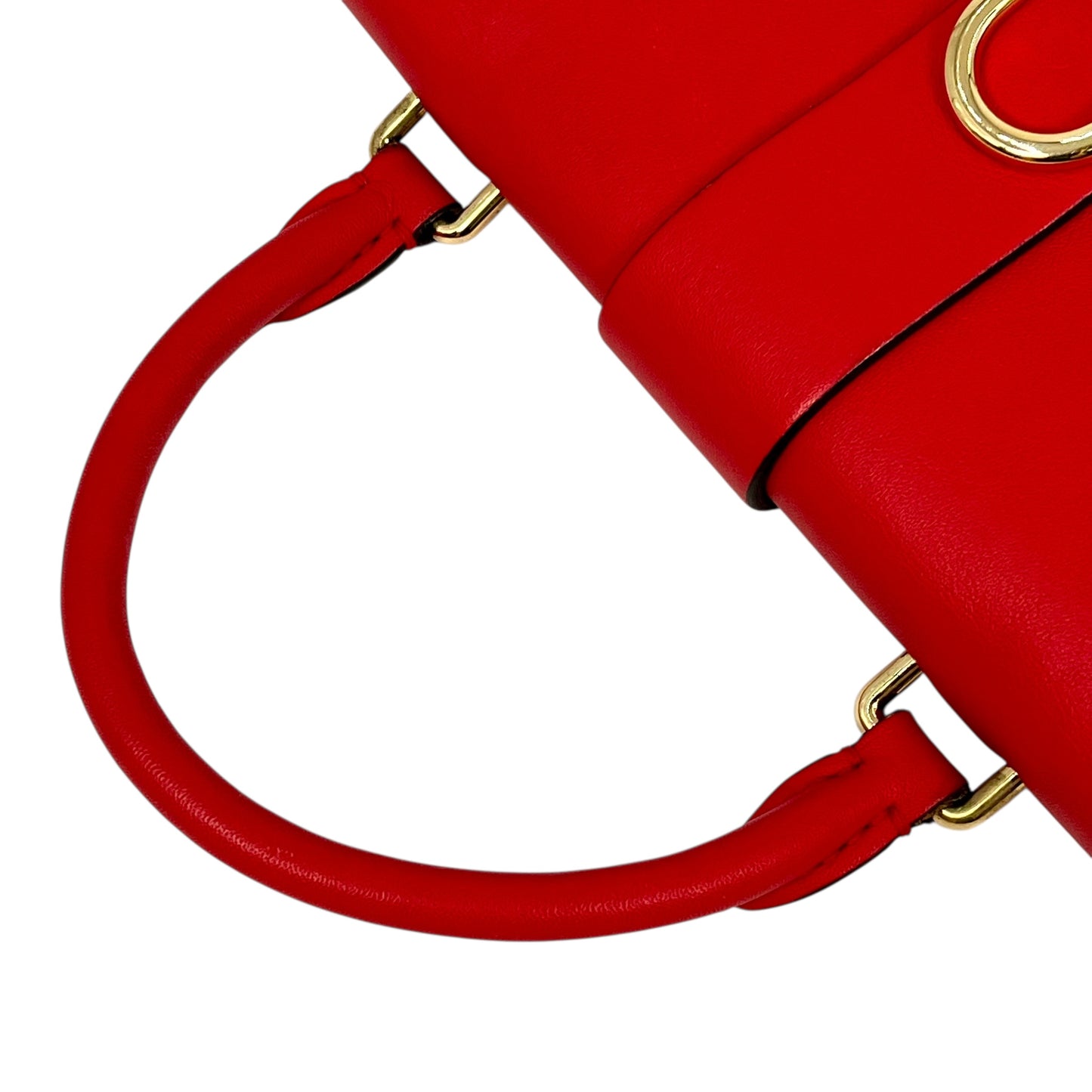 Louis Vuitton Lock BB Hand Bag Shoulder Bag - Red