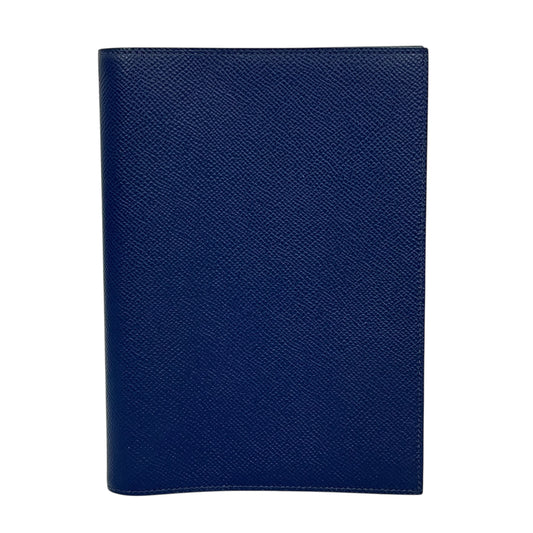 Hermès Globe Trotter Agenda Case Book Case- Blue