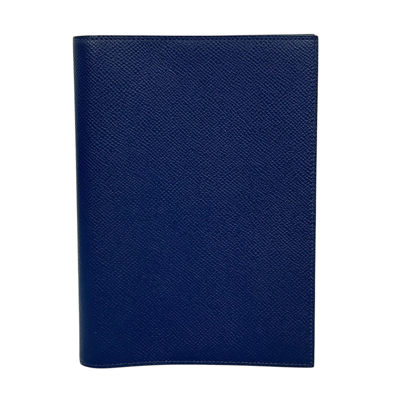 Hermès Globe Trotter Agenda Case Book Case- Blue