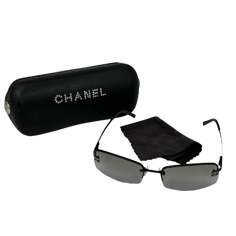 CHANEL CC Rhinestone Sunglasses
