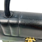 CHANEL Mademoiselle Caviar Skin Hand Bag - Black