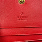 GUCCI GG Marmont Compact Wallet - Red