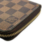 Louis Vuitton Damier Graphite Zippy Long Wallet - Brown - CA2187