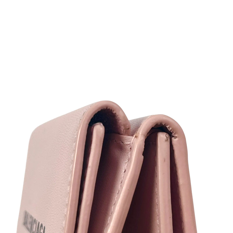 BALENCIAGA Mini Compact Wallet - Pink