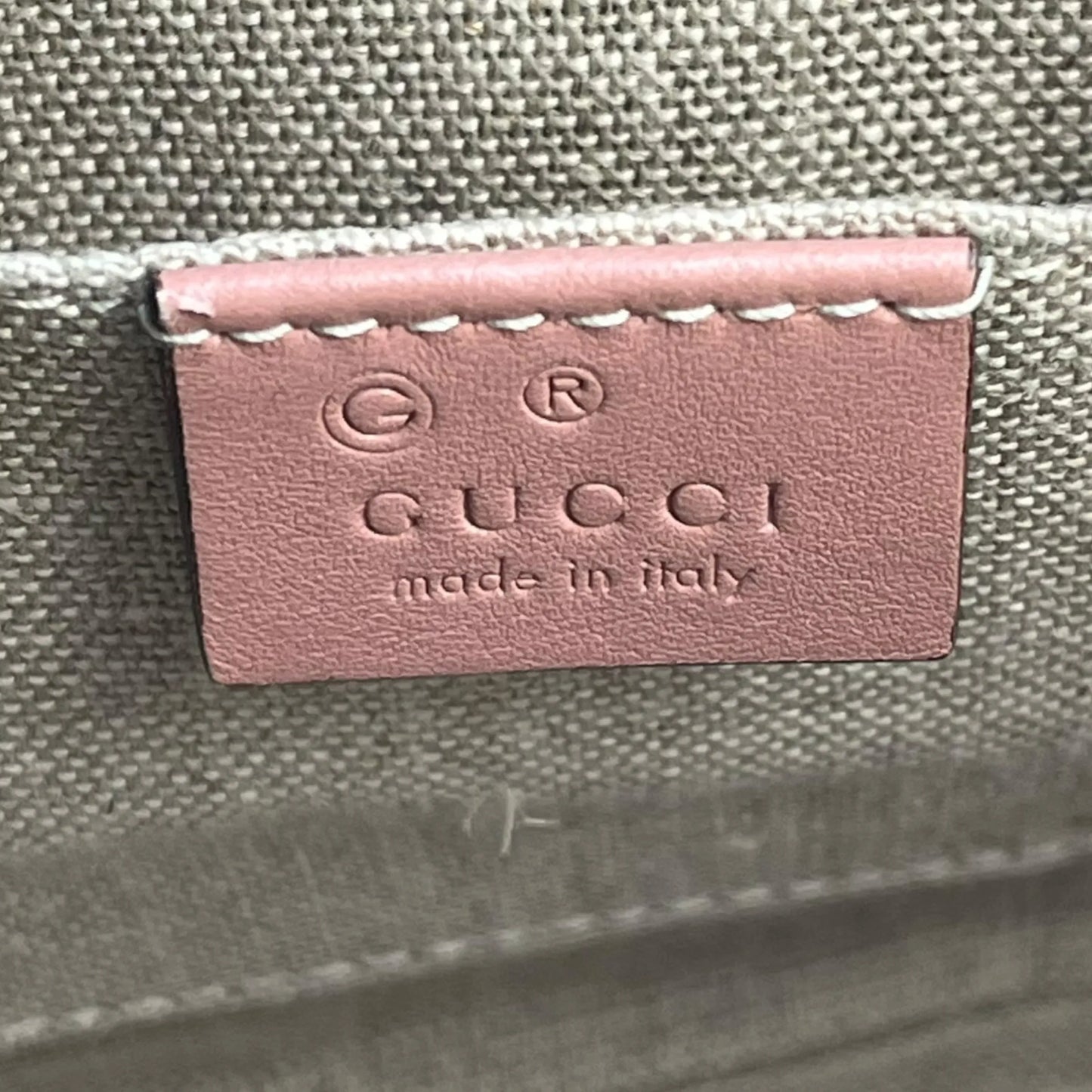 GUCCI Microssima Nice Dome Hand Bag Shoulder Bag - Pink