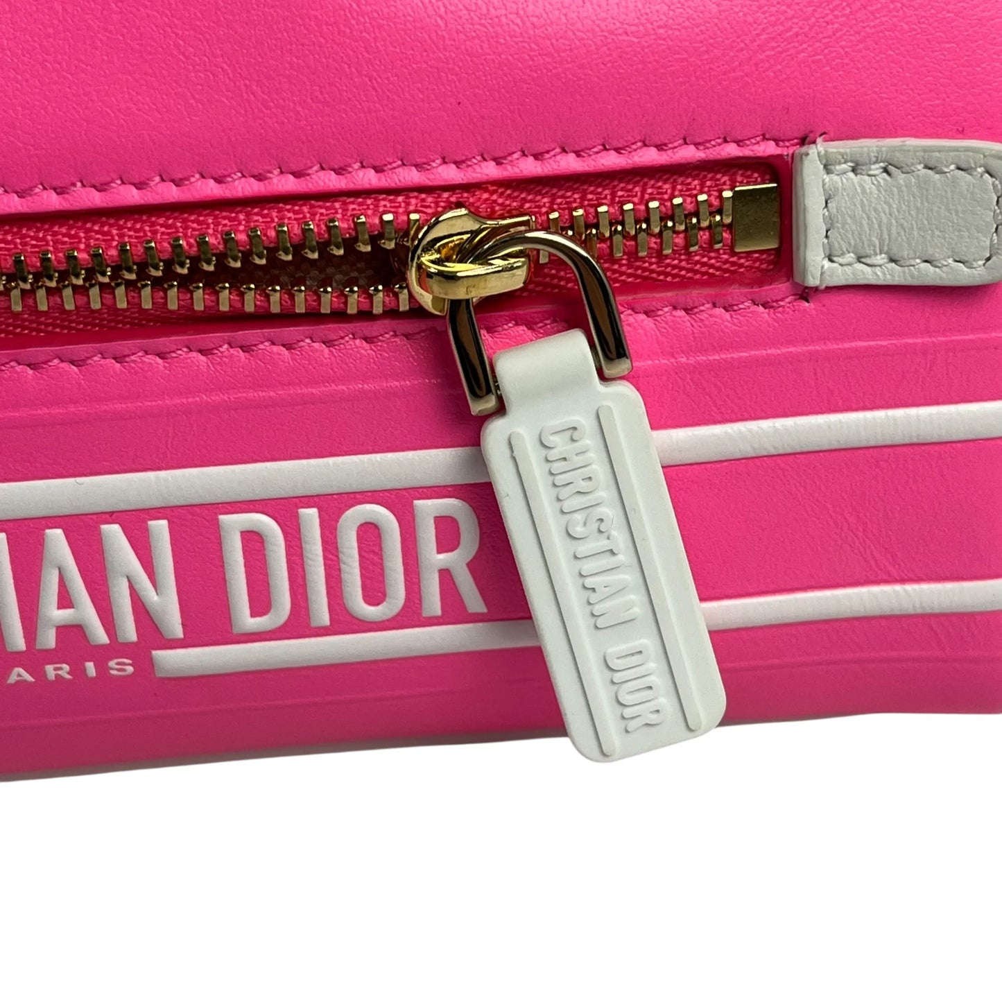 Dior Vibe Small Bowling Bag Handbag/Shoulder Bag - Pink 