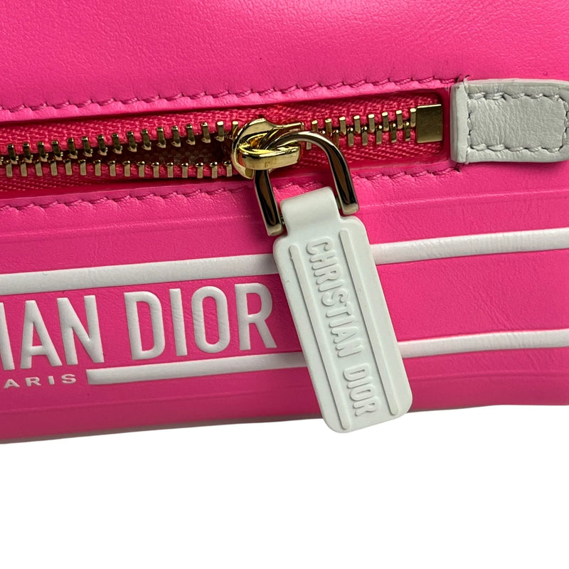 Dior Vibe Small Bowling Bag Handbag/Shoulder Bag - Pink 