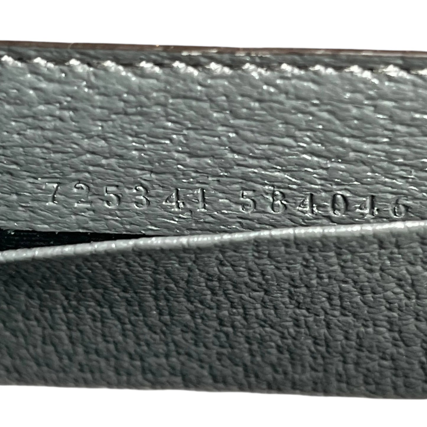 GUCCI GG Supreme Small Faux Leather Cross Body Bag - Gray