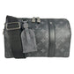 Louis Vuitton City Keepall Bandouliere Shoulder Bag - Black Gray