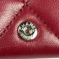 CHANEL Materasse Chanel 19 Compact Wallet - Red