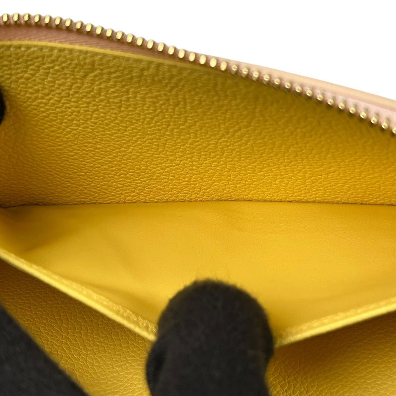 Louis Vuitton Monogram Empreinte Zippy Long Wallet - Pink