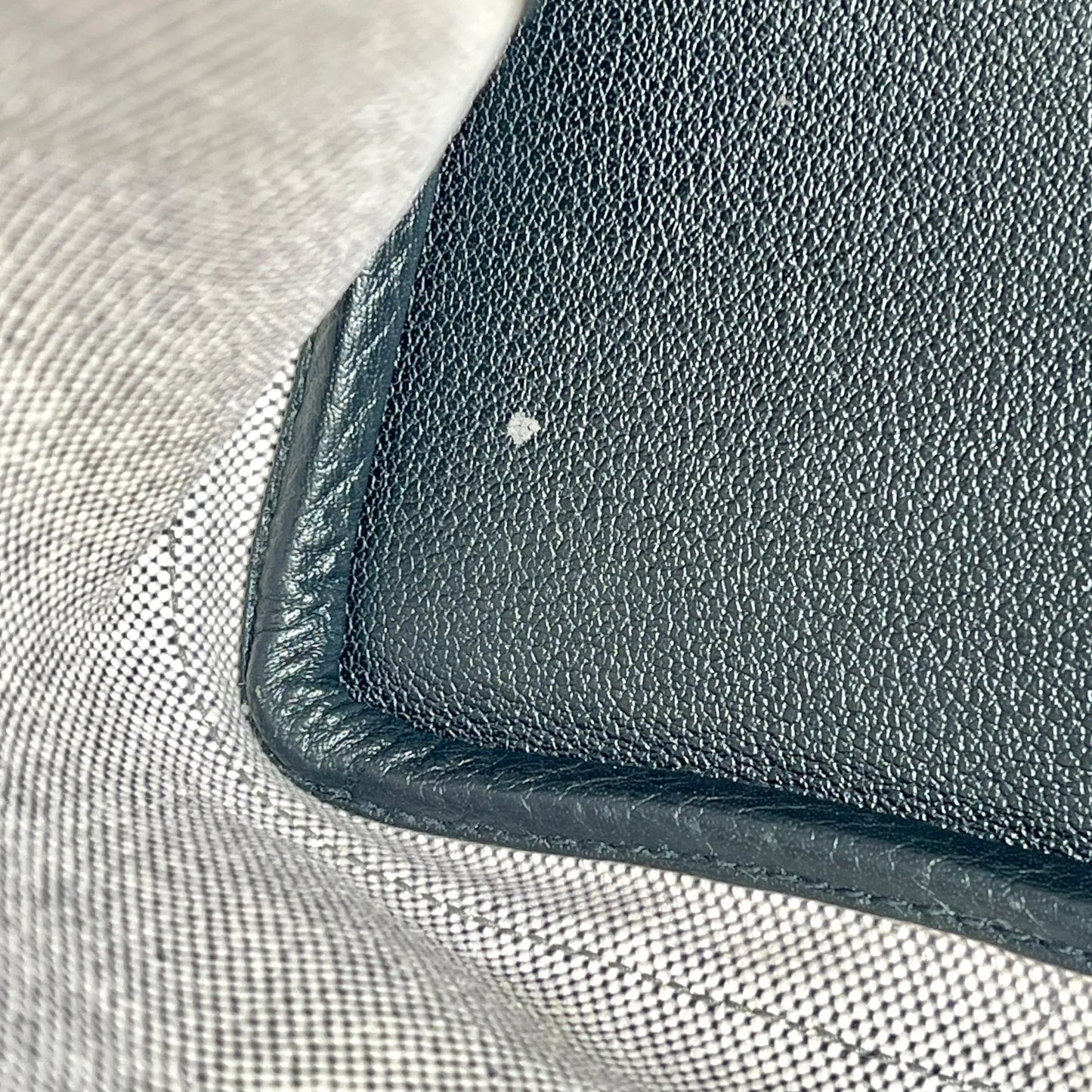 Hermès Garden Party PM ▢J Stamp (2006) Handbag/Tote Bag - Black/Noir 