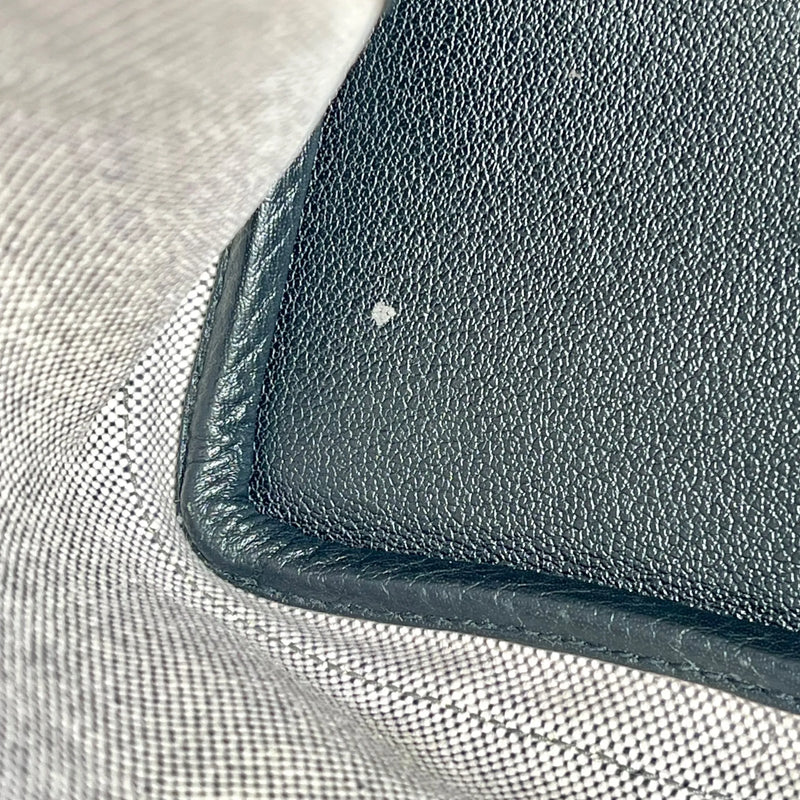 Hermès Garden Party PM ▢J Stamp (2006) Handbag/Tote Bag - Black/Noir 