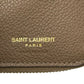 Saint Laurent YSL Zippy Compact Wallet - Beige