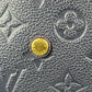 Louis Vuitton Monogram Empreinte Montaigne BB Hand Bag - Navy