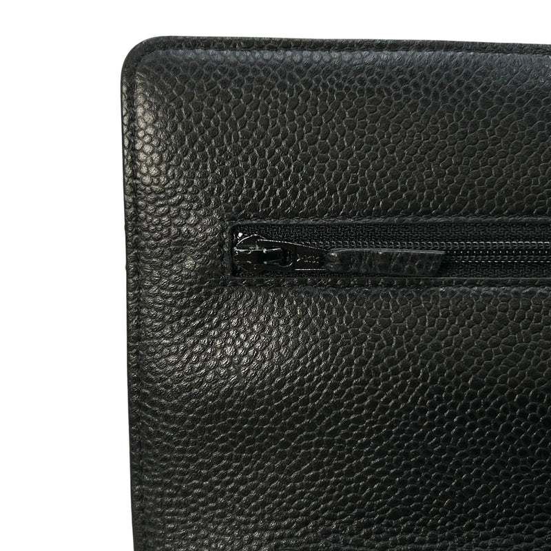 CHANEL Materasse Caviarskin Chain Wallet - Black - 34883