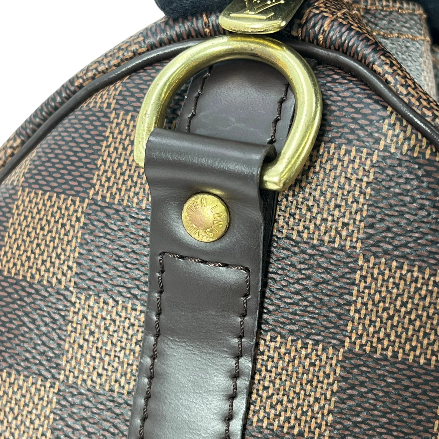 Louis Vuitton Damier Speedy 25 Bandouliere Hand Bag - Brown