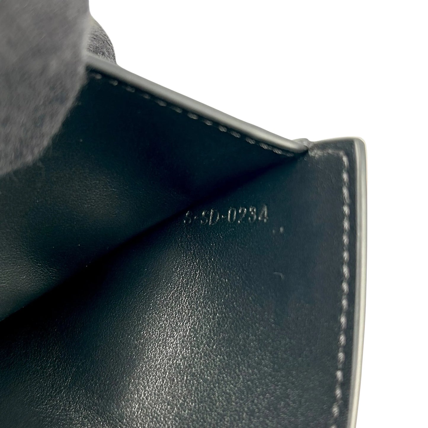 CELINE Trifold Calfskin Compact Wallet 16 - Black