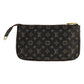 Louis Vuitton Monogram Mini Lin Bucket Bag Hand Bag - Darkbrown