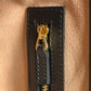 GUCCI Guccissima Padlock Top Handle Leather Hand Bag - Black