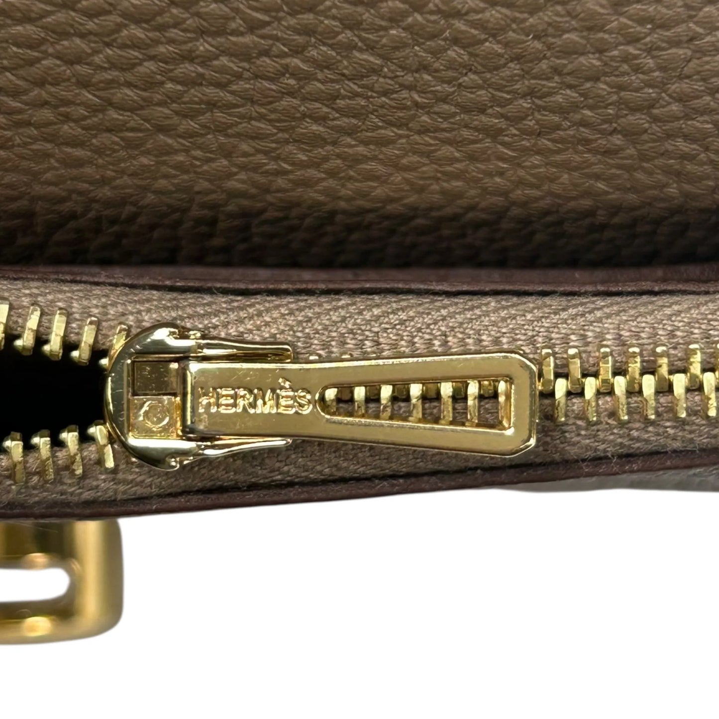 Hermes Dogon Togo Compact Wallet - Brown