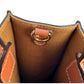 Celine Mini Vertical Cabas Triomphe Canvas Hand Bag - Brown 