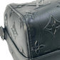 LOUIS VUITTON City Keepall Monogram Seal Shoulder Bag - Black