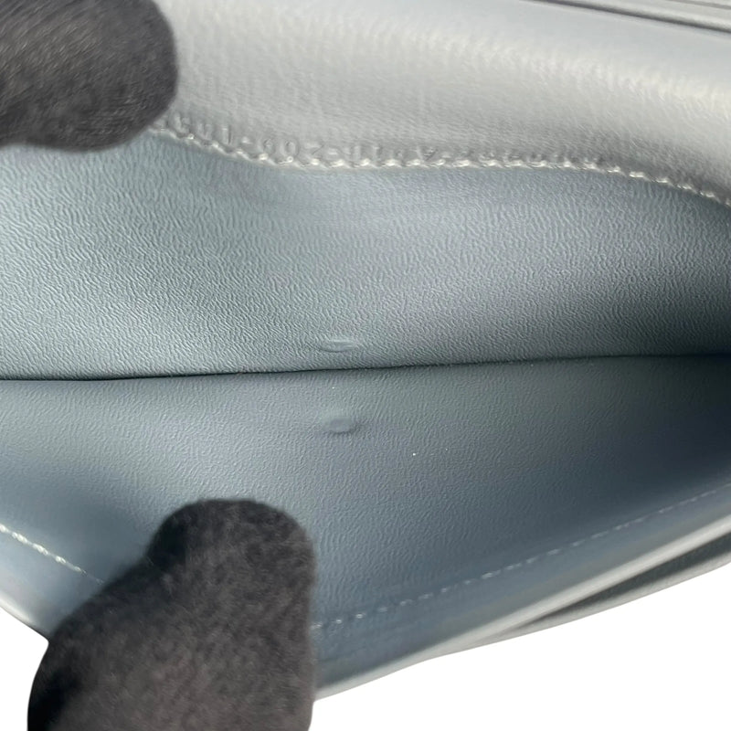 FENDI Peekaboo Continental Long Wallet - Blue 