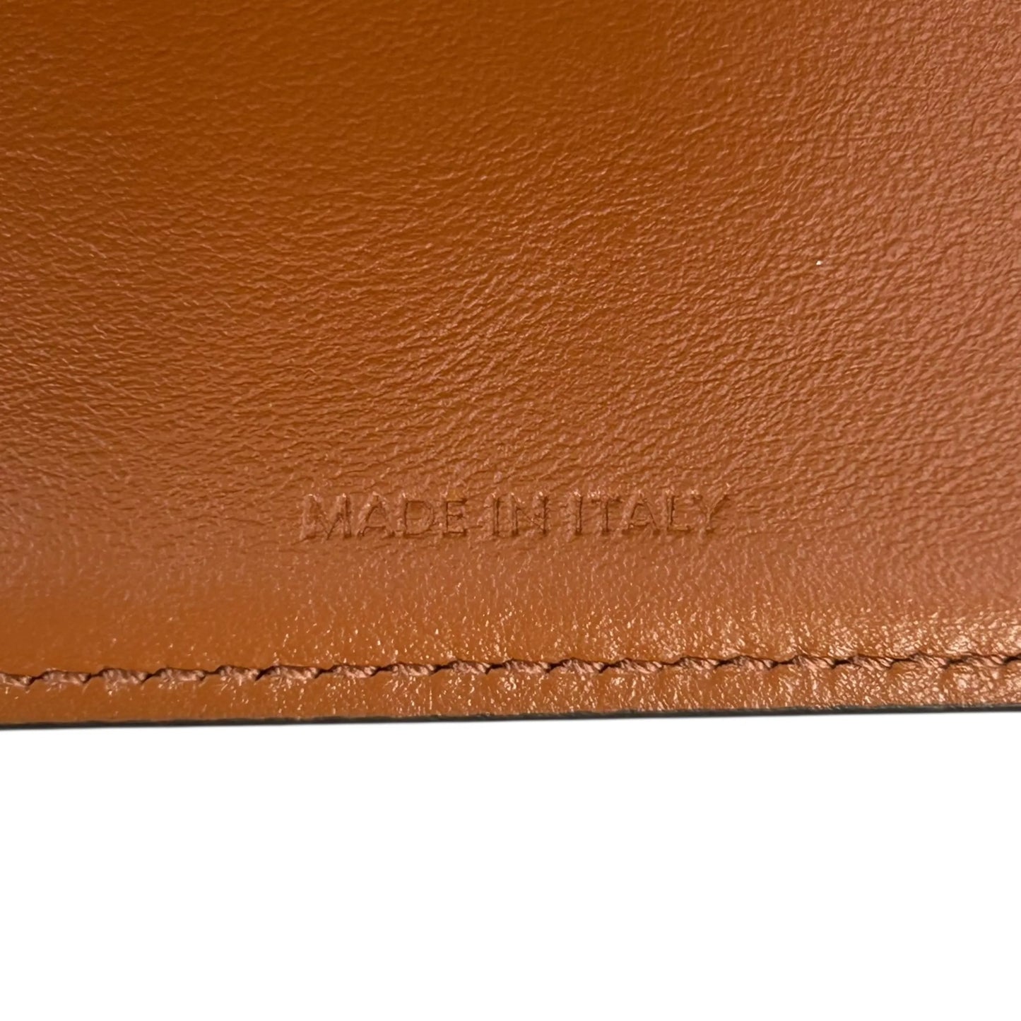 CELINE Triomphe Canvas Small Flap Compact Wallet - Dark Brown 